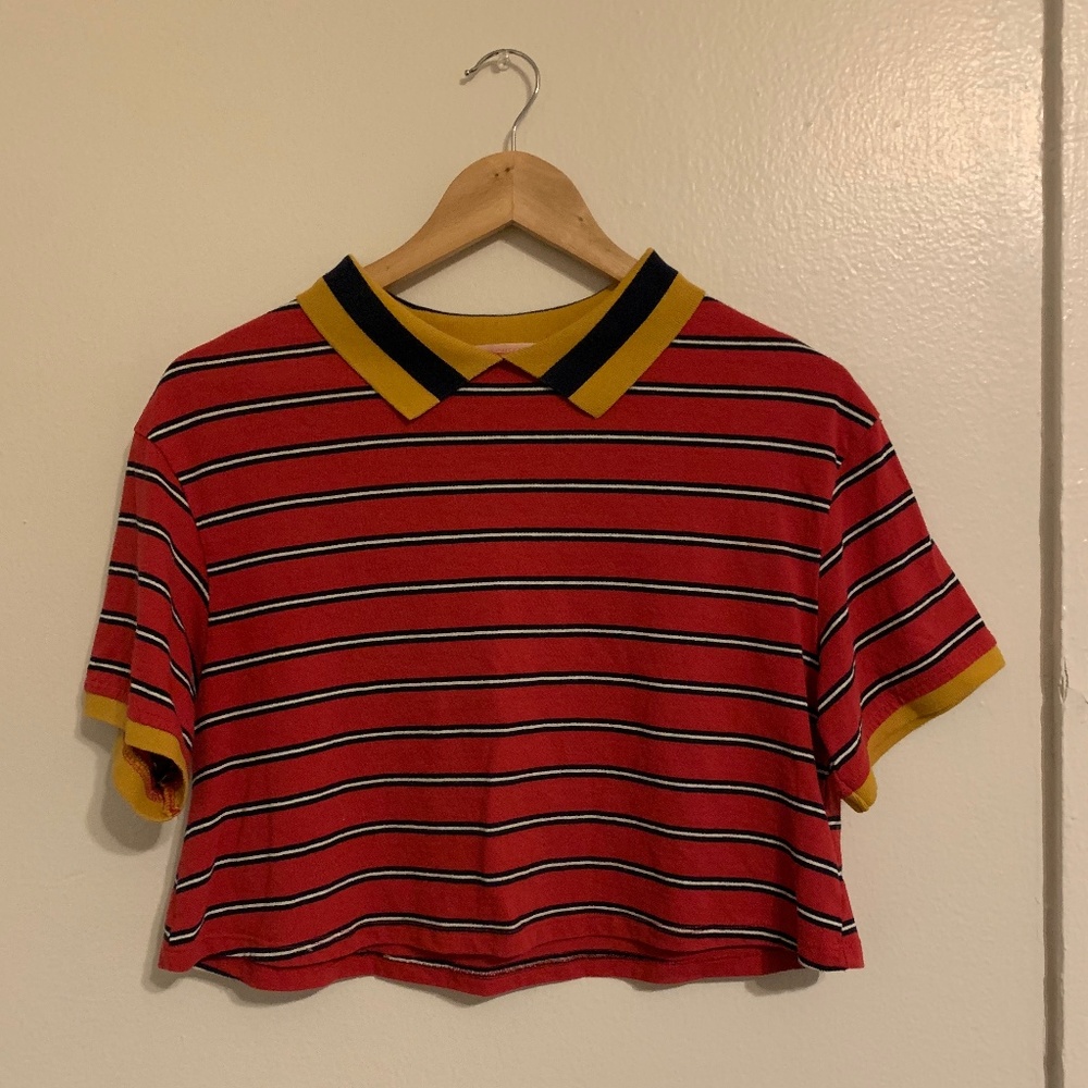 Polo Crop Top